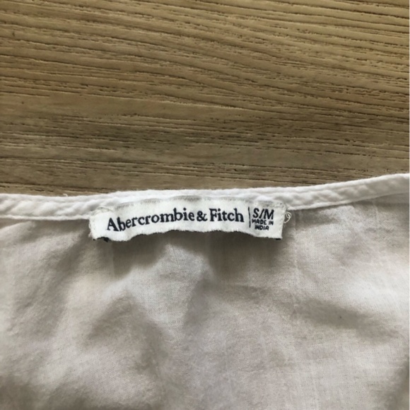 Abercrombie & Fitch Longsleeve Front Tie Maxi Dress Coverup - Picture 6 of 8